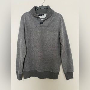 Mark Law Cowl Neck Sweater | Men’s | Grey